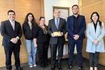 REUNIÓN INSTITUCIONAL EN LA EMBAJADA DEL PARAGUAY EN CHILE